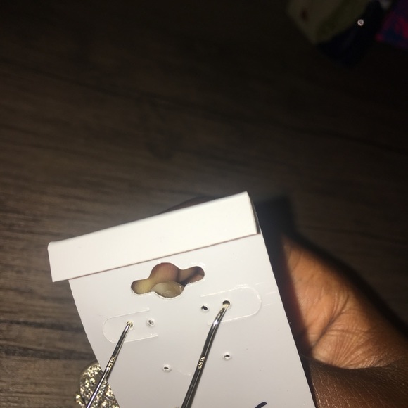 Sterling Silver chandelier hook earrings - Picture 3 of 5